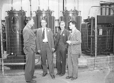  Atom Bomb meeting photograph