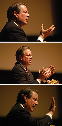 Al Gore at Zellerbach Hall