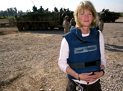  Martha Raddatz, then senior national security correspondent for ABC News, in Mossul, Iraq, last year.