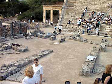 Stage at Ancient Epidauros