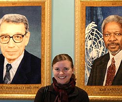 Pamila at the UN